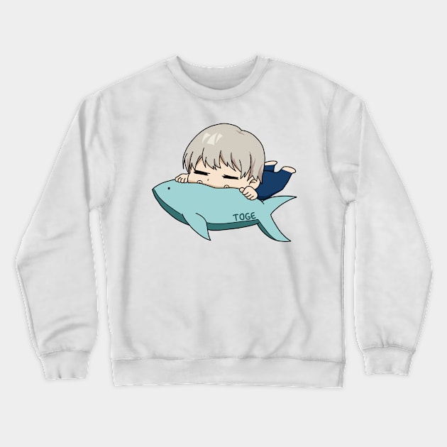 Tuna Toge Crewneck Sweatshirt by medimidoodles